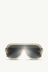 Shiny Transparent Off-white