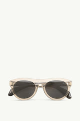 Shiny Transparent Off-white