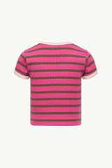 Bright Pink & Brown