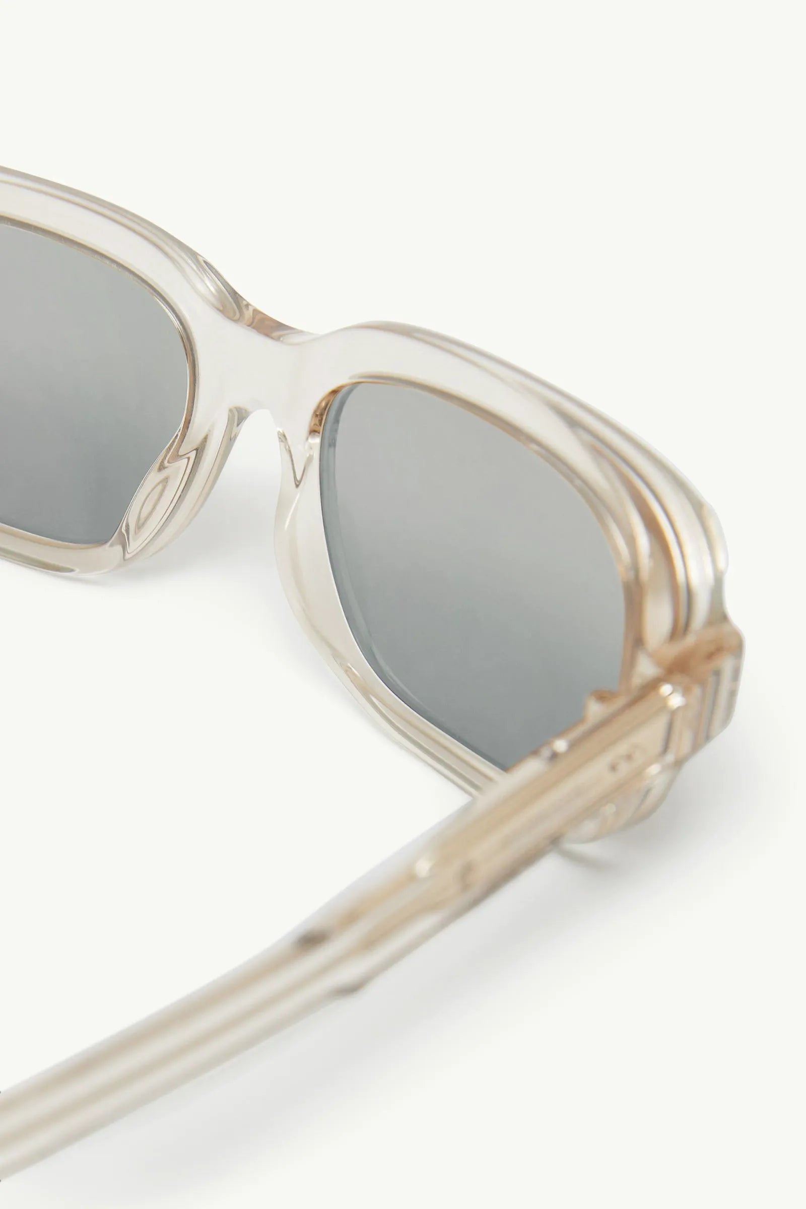 TRANSPARENT SHINY OFF-WHITE