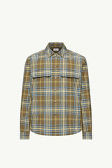 Sky Blue & Olive Green