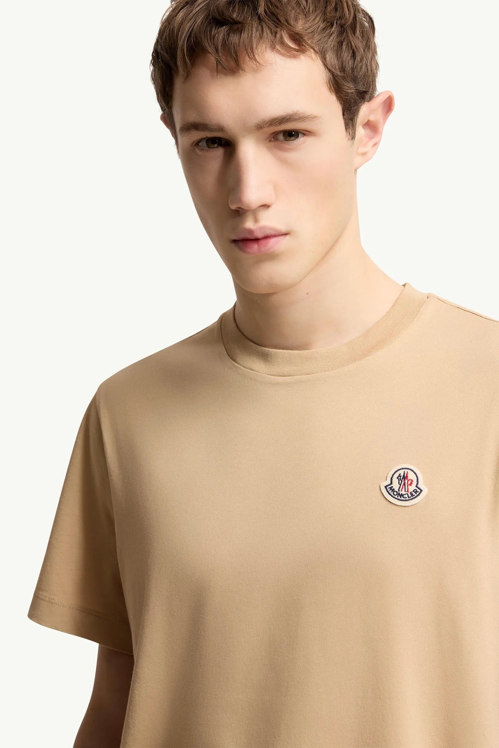 White & Beige & Navy Blue
