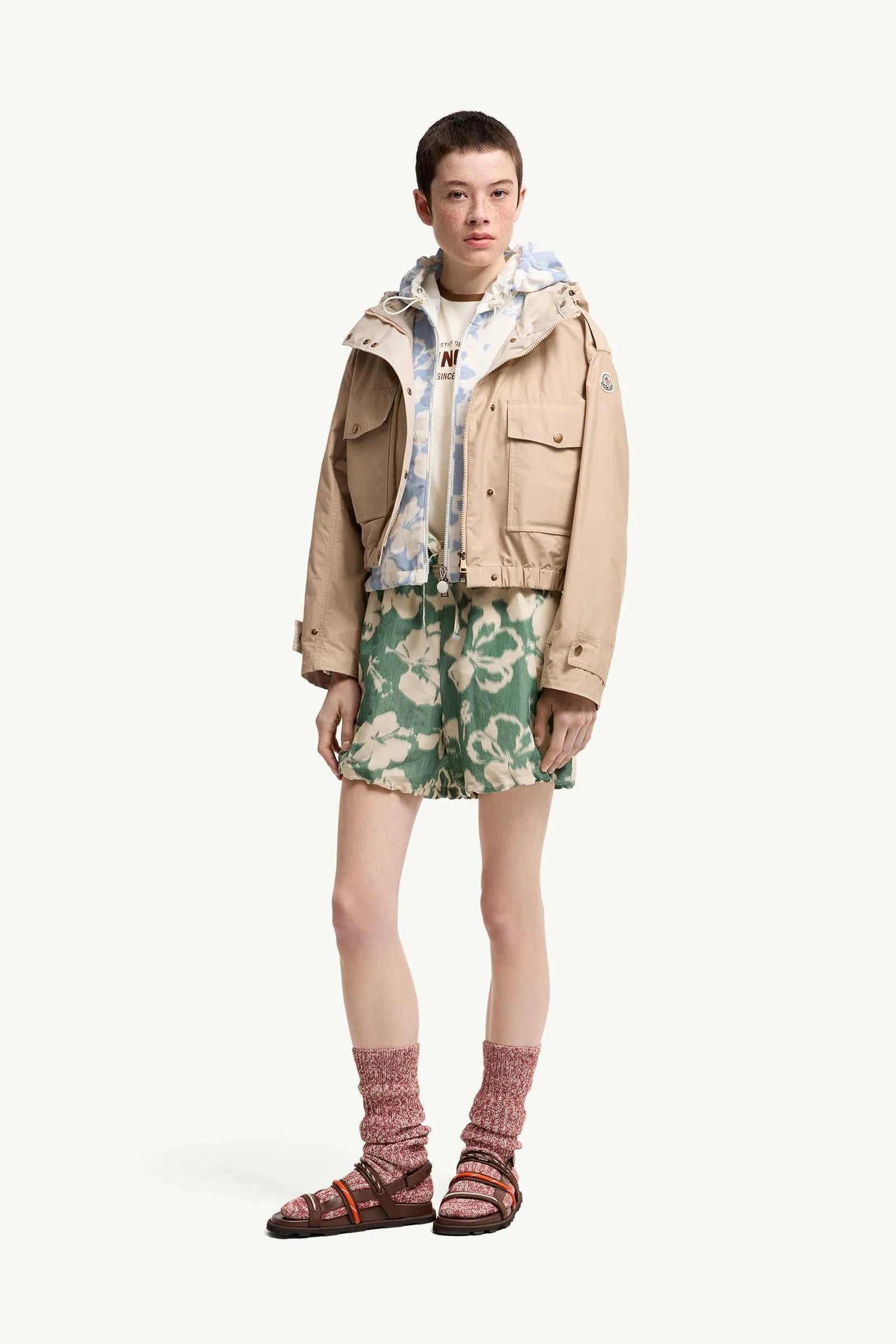 Beige & Green