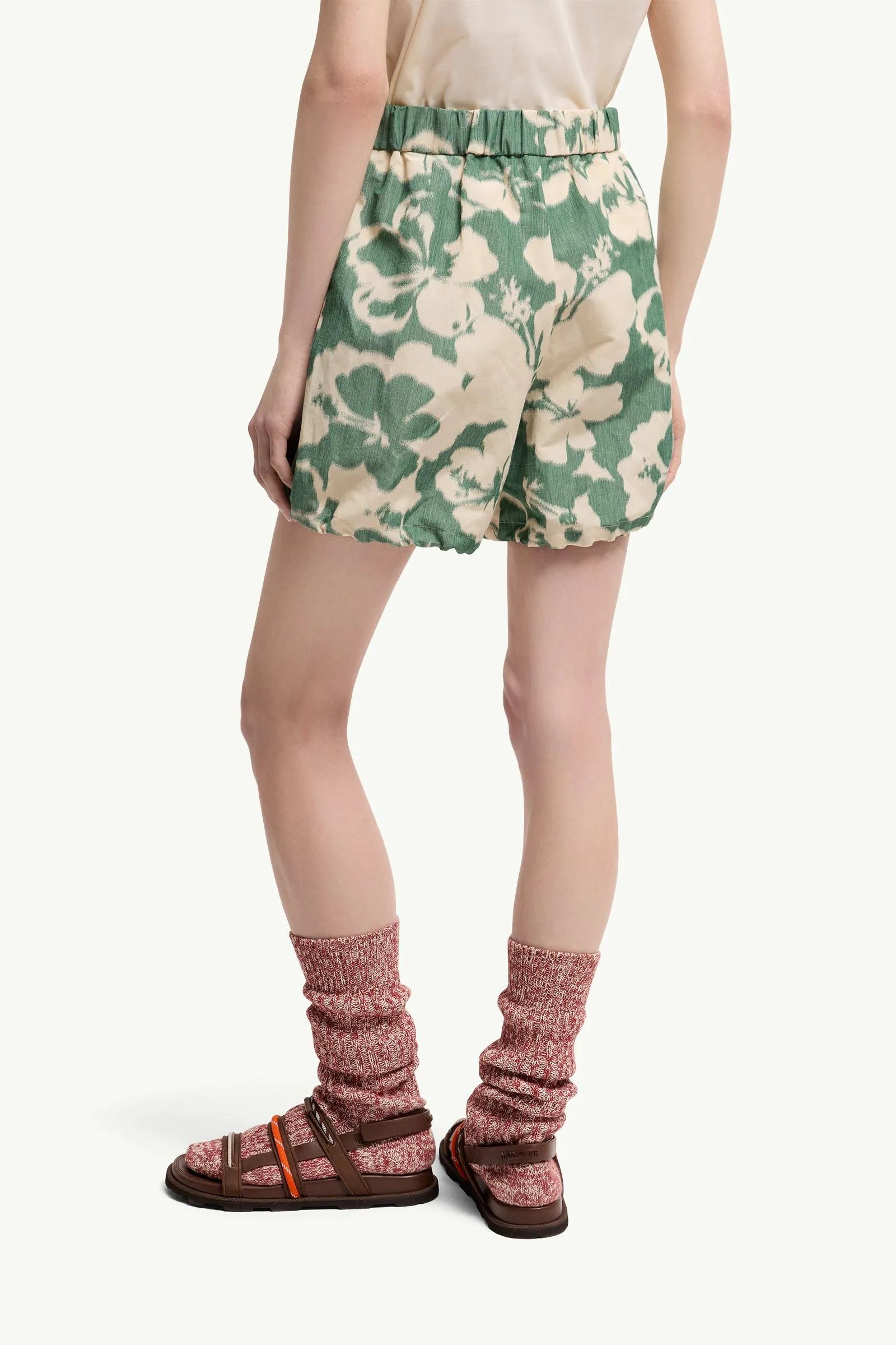 Beige & Green