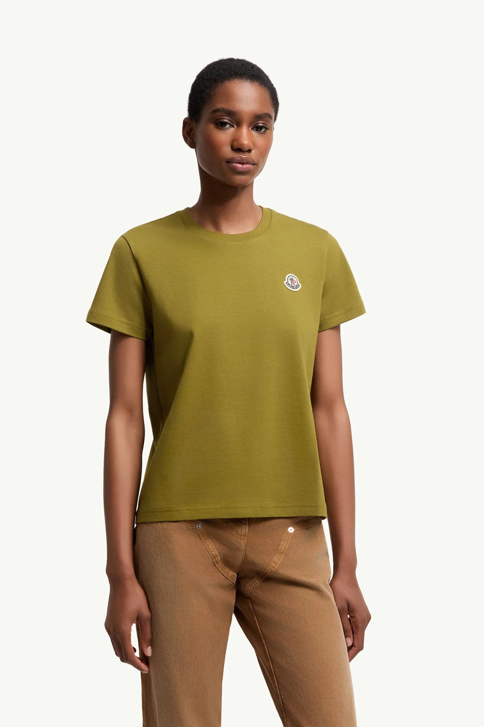 White & Olive Green & Pink