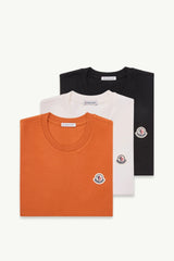 White & Black & Orange