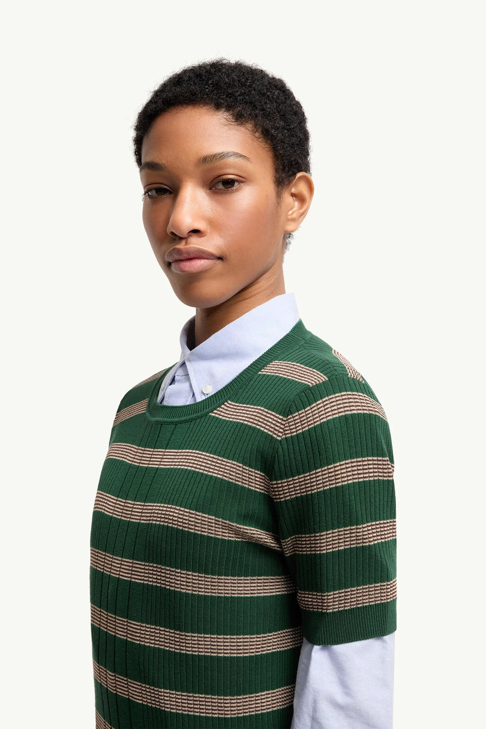 Beige & Green