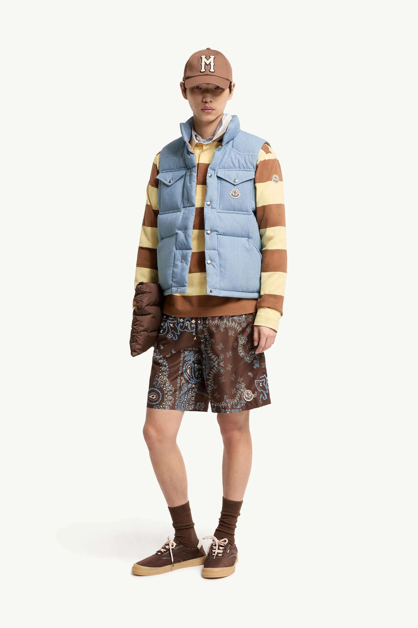 Light Blue & Brown