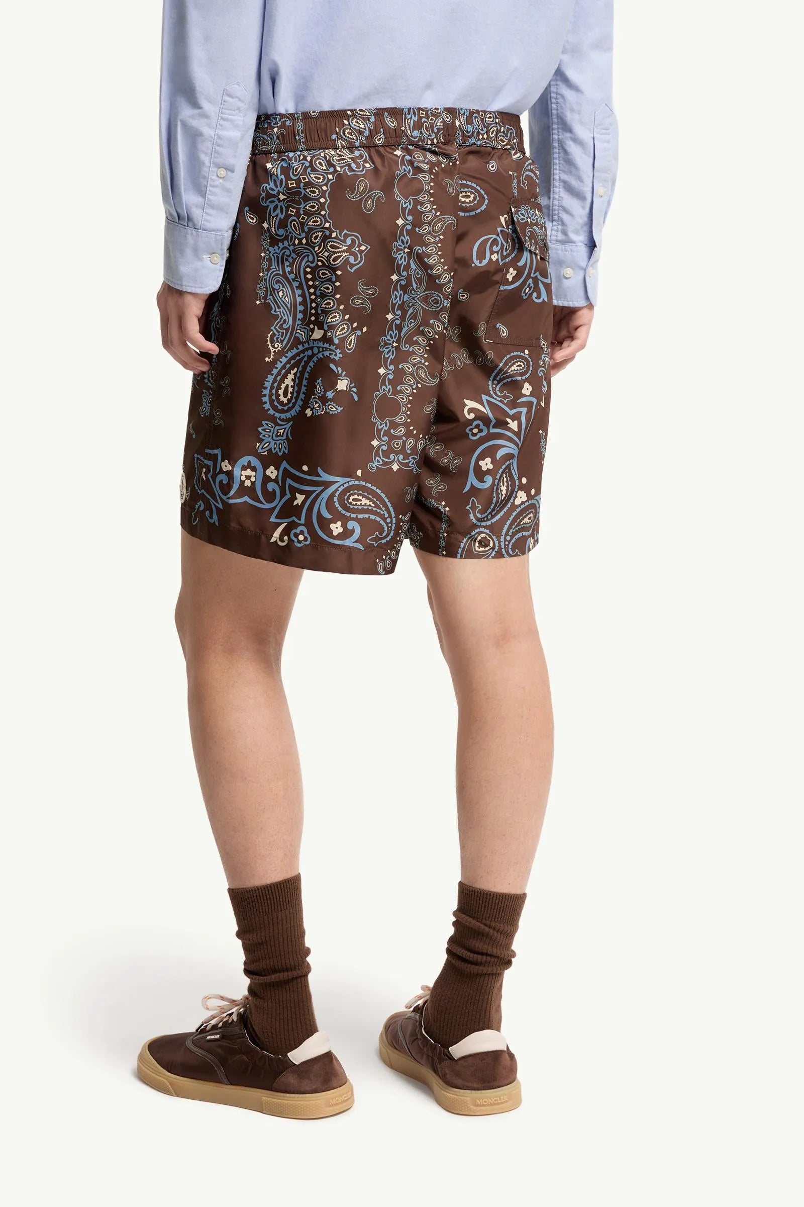 Light Blue & Brown