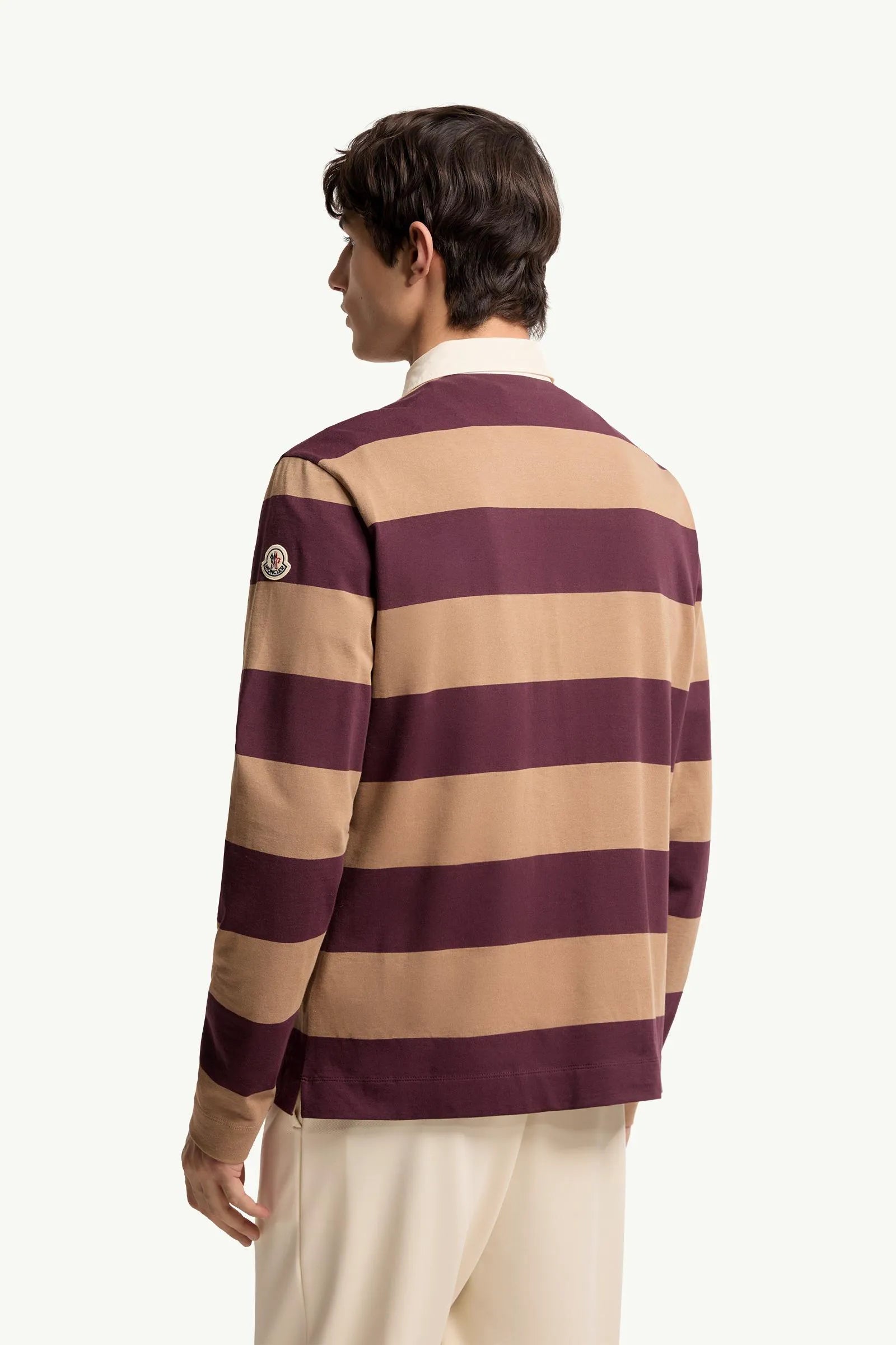 Beige & Burgundy