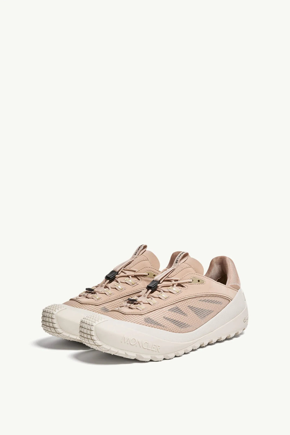 Beige & White