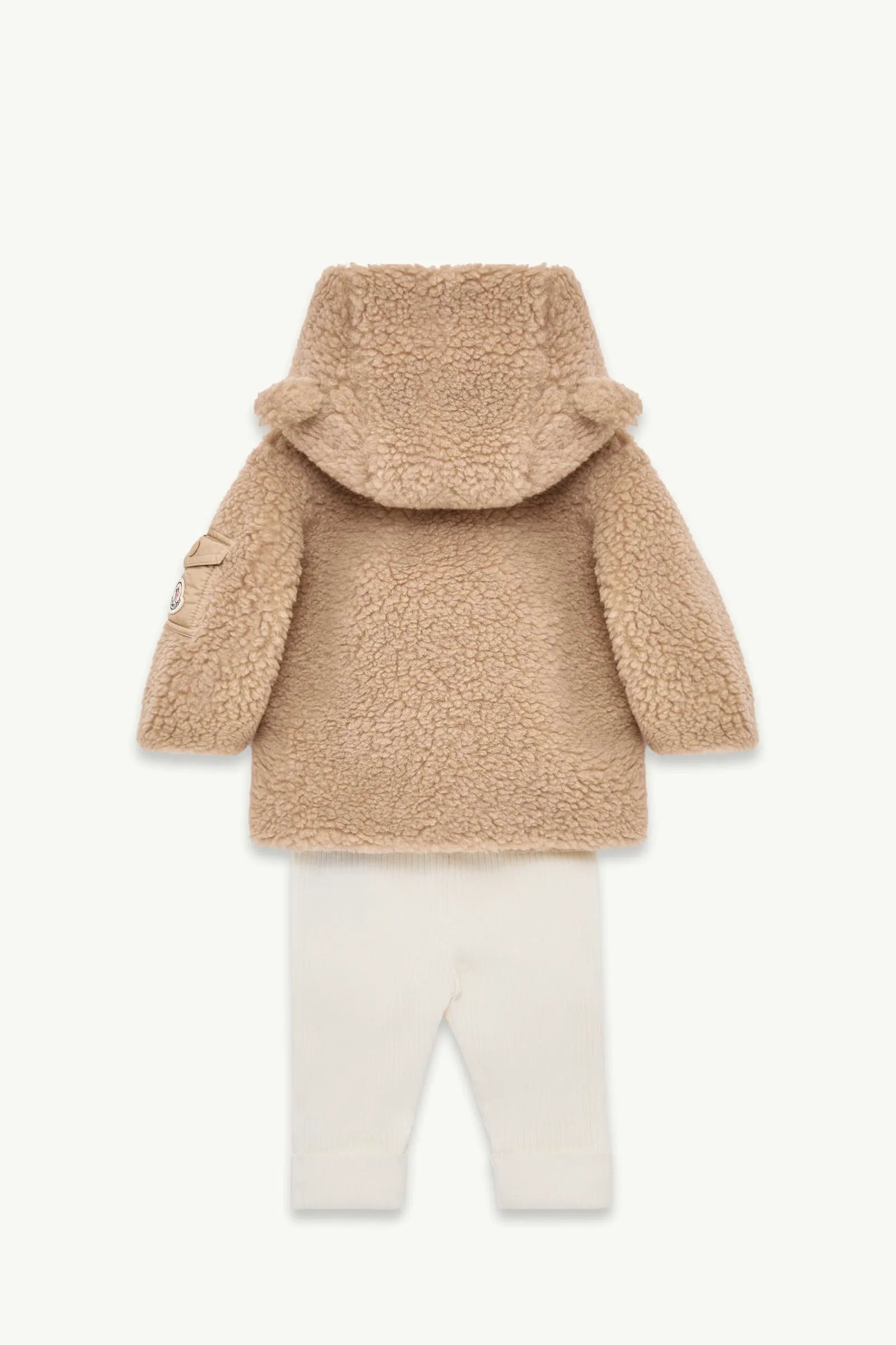 Beige & White