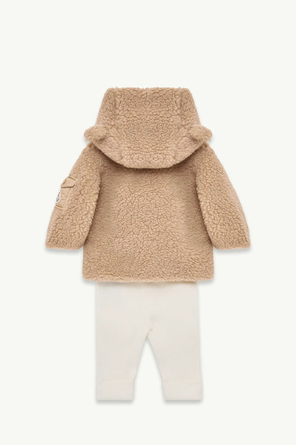 Beige & White