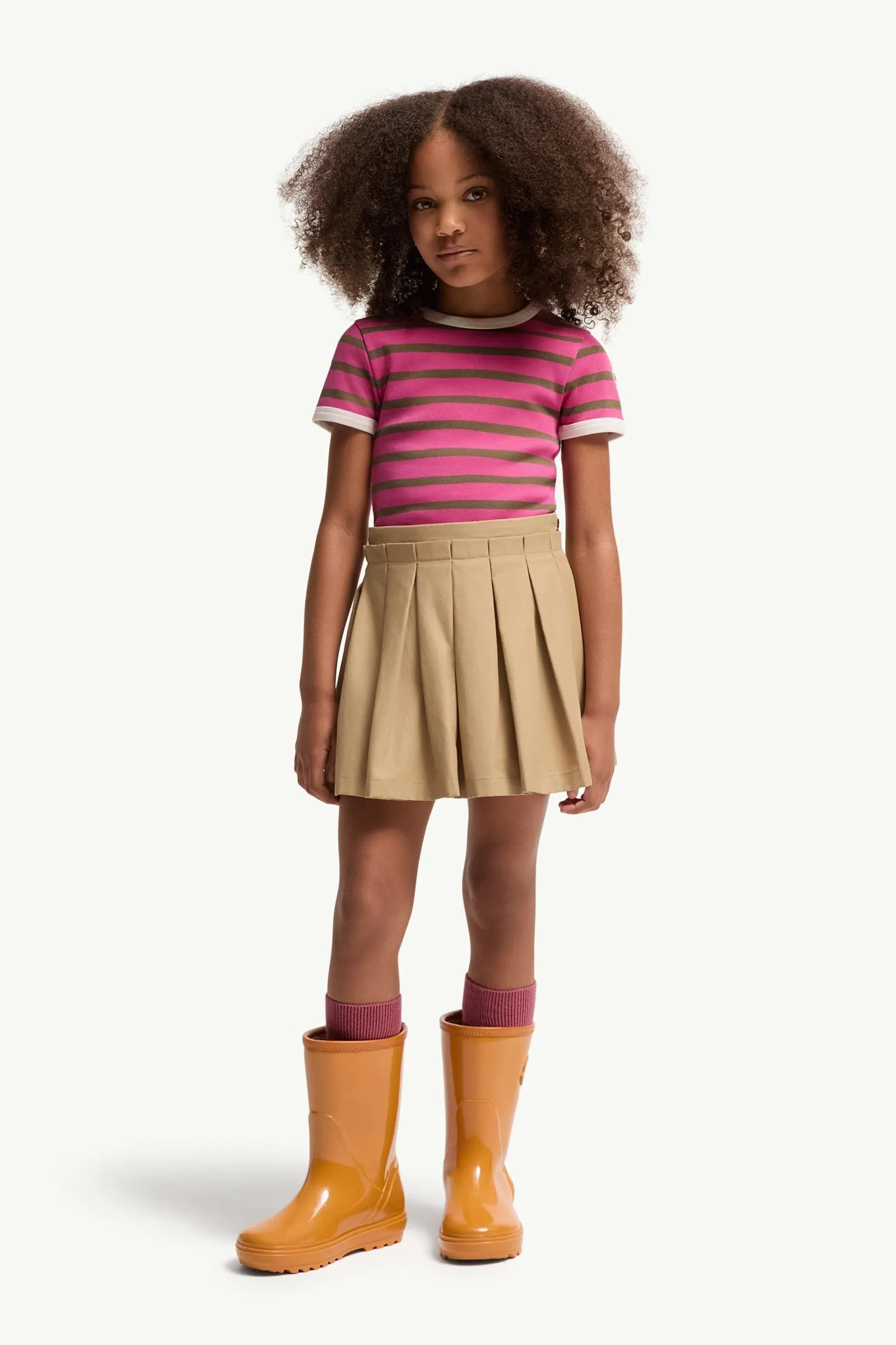 Bright Pink & Brown